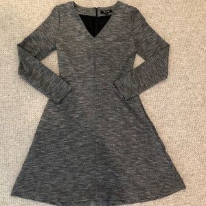 Gray Madewell Cotton Dress